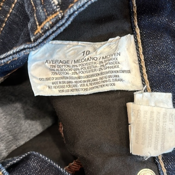 Nine West jeans court street boot cut size 10/29 average - Picture 10 of 12